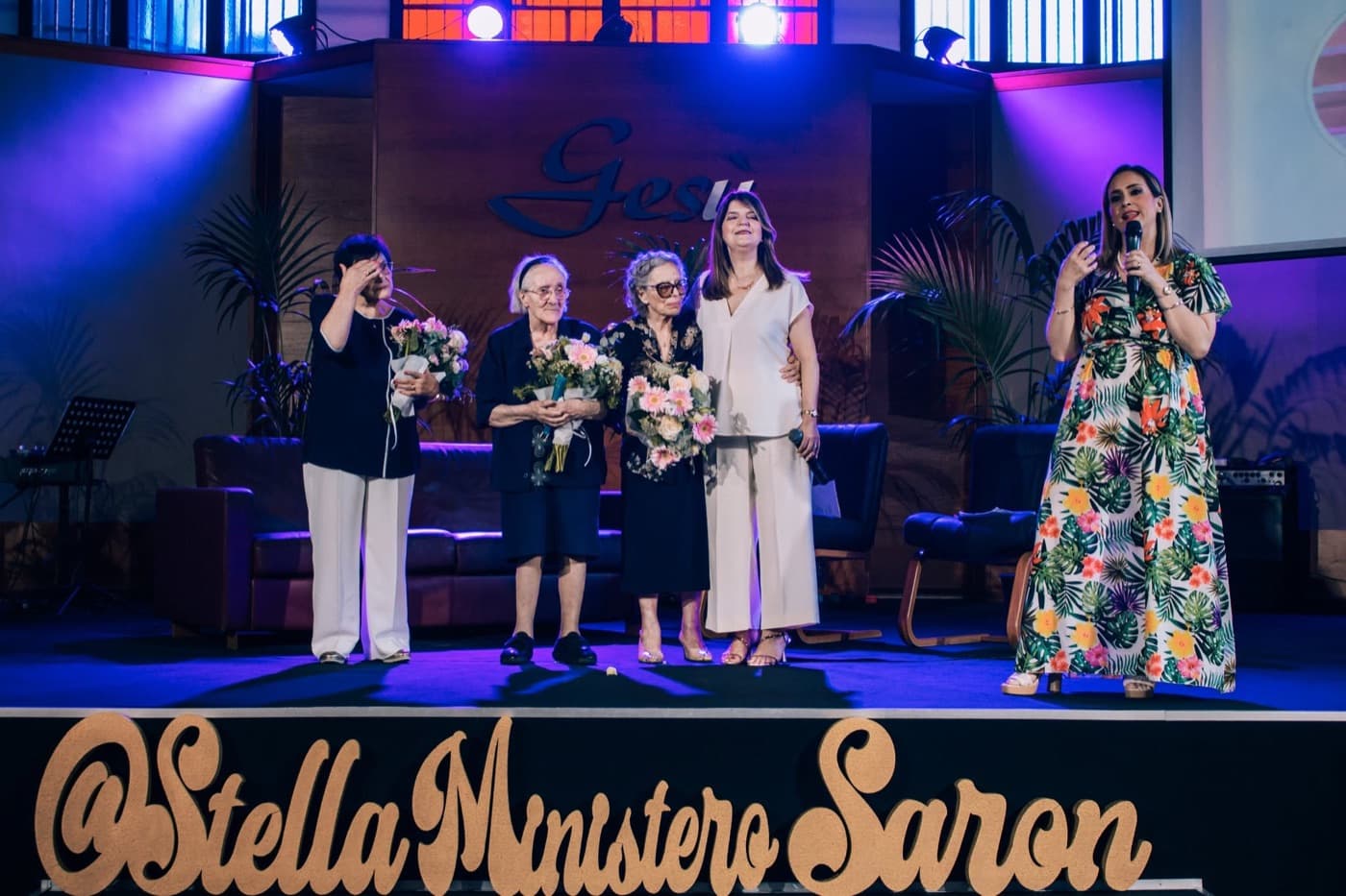 Il palco della conferenza Stella